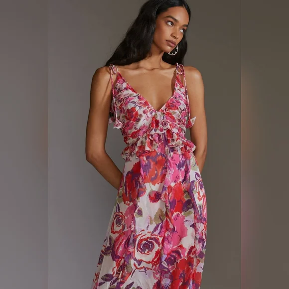 knee length dresses for ladies Luna Rosa Maxi Dress - Porcelain - XXS - Women's Women's Dresses - Lioness Fashion